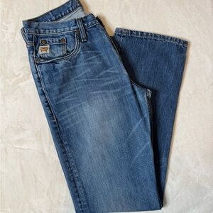 Cinch Trenton Men’s Blue Denim Jeans Straight Fit 31 x 32